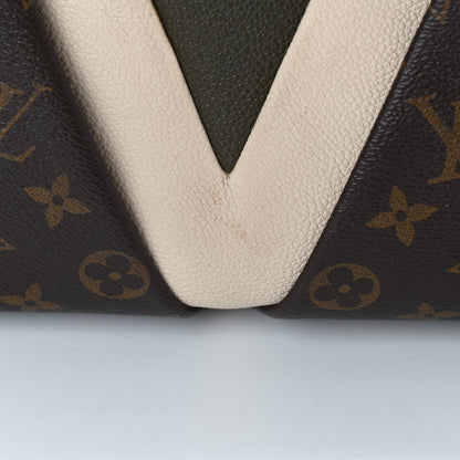 Louis Vuitton Monogram V Tote MM Khaki Cream 11 of 11