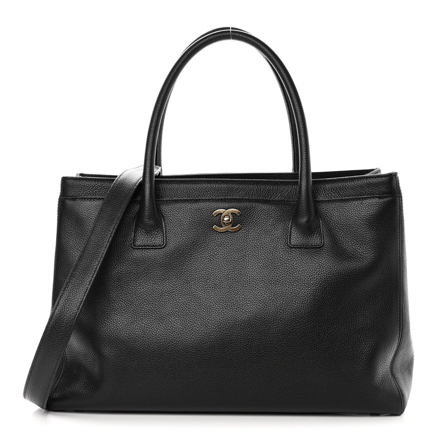 Caviar Cerf Executive Shopper Tote Black
