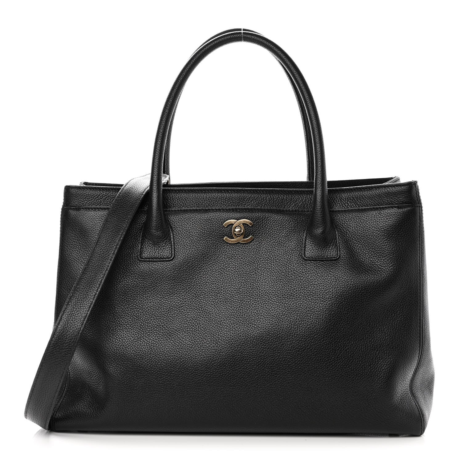 Chanel Caviar Cerf Executive Shopper Tote Black 1 of 11