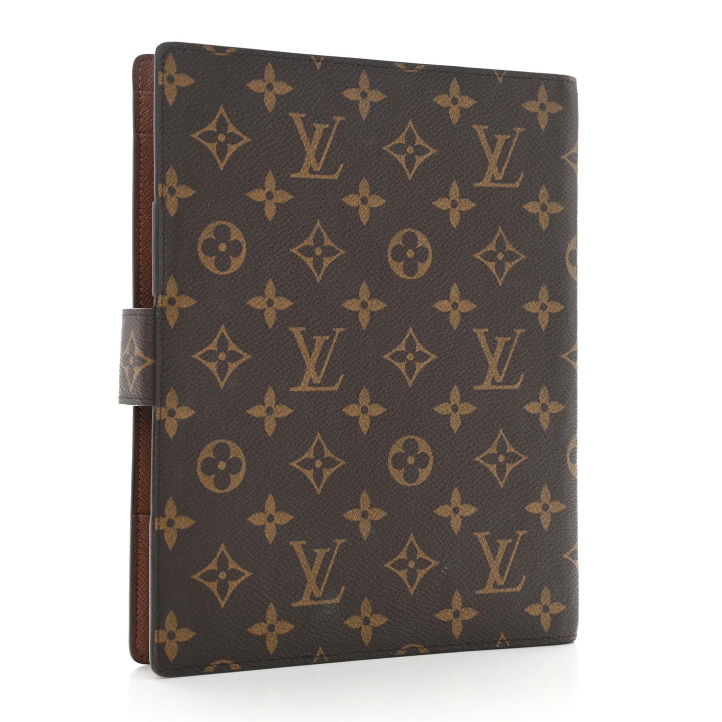 Monogram Large Ring Agenda Cover