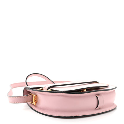 Valentino Garavani Calfskin Small My Rockstud Saddle Bag Rose Quartz 4 of 11