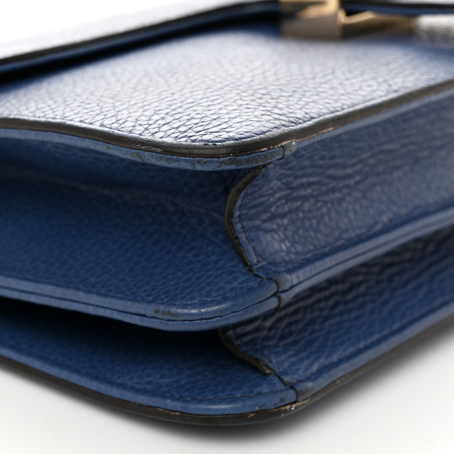Dollar Calfskin Interlocking G Shoulder Bag Caspian