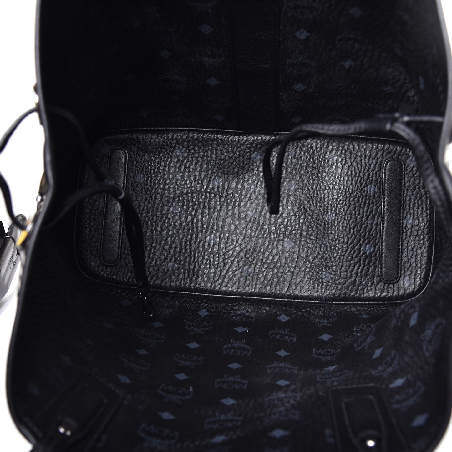 Visetos Medium Liz Reversible Shopper Tote Black