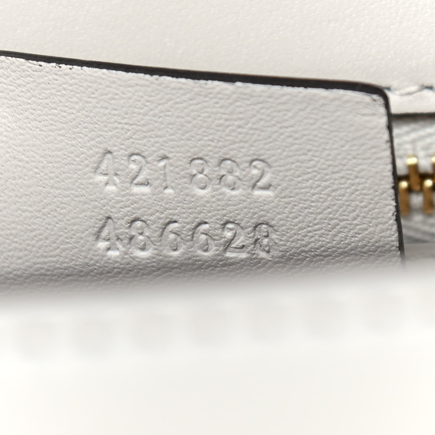 Gucci Calfskin Small Sylvie Shoulder Bag Off White 6 of 10