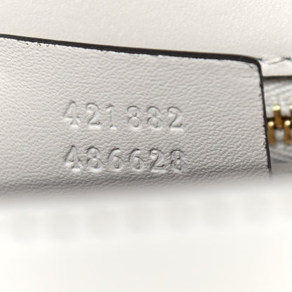 Gucci Calfskin Small Sylvie Shoulder Bag Off White 6 of 10