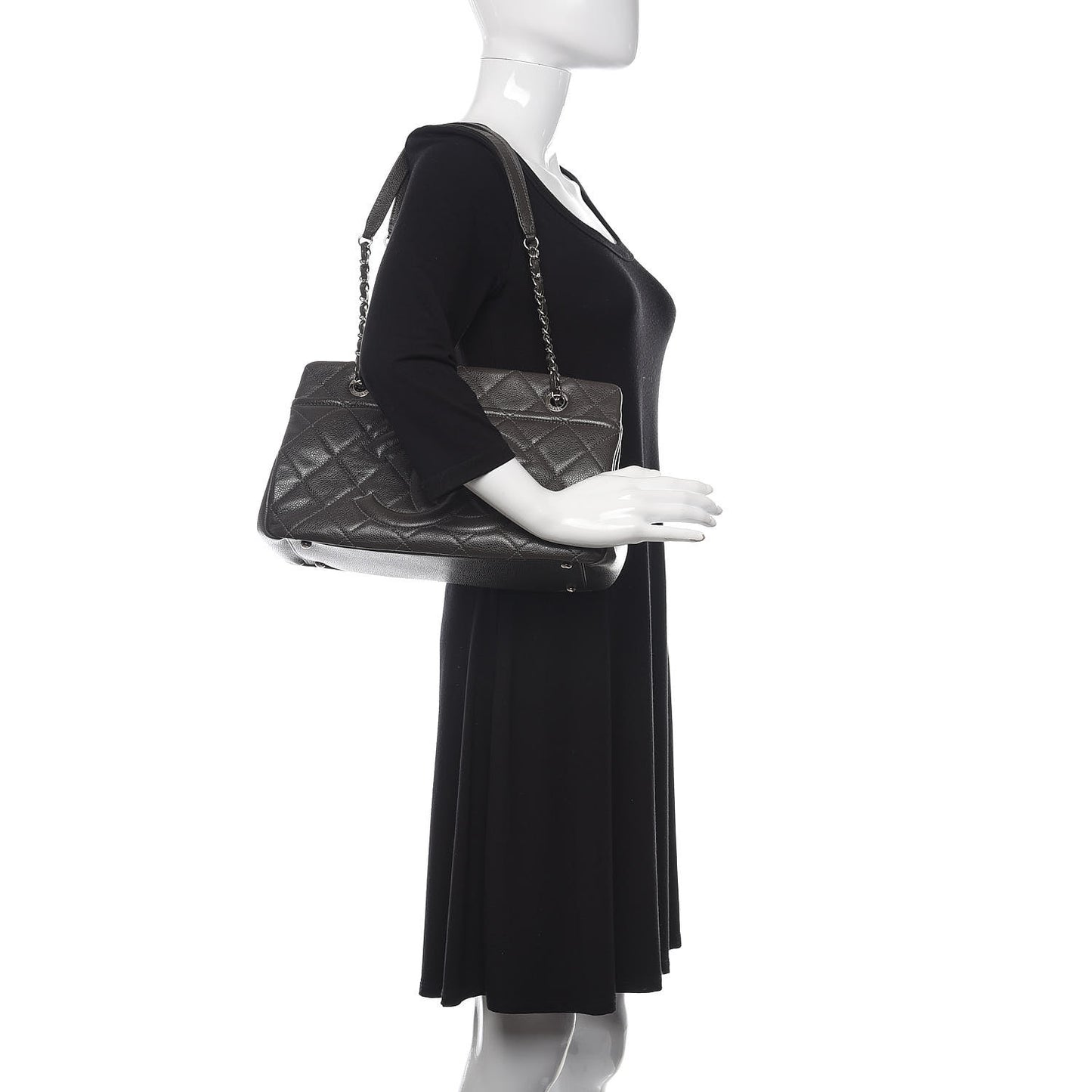 Caviar Quilted Timeless CC Soft Tote