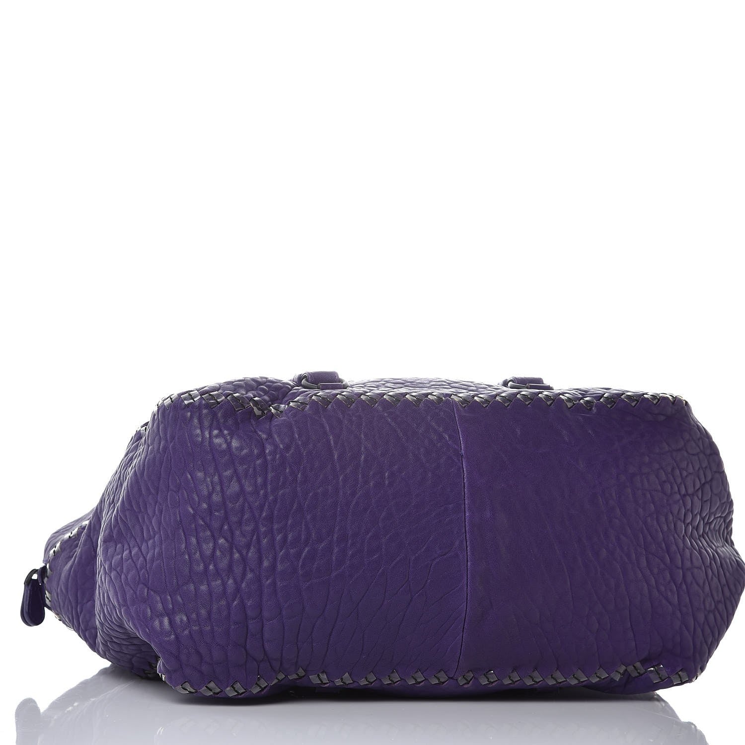 Bottega Veneta Lambskin PVC Intrecciato Tote Purple 4 of 8