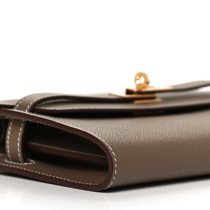 Hermes Epsom Kelly Wallet To Go Etoupe 8 of 10