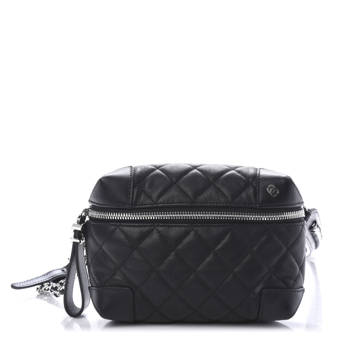 Caviar Quilted Belt Bag Black
