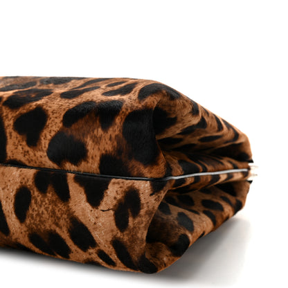 Alaia Calf Hair Leopard Print Top Handle Tote 8 of 8