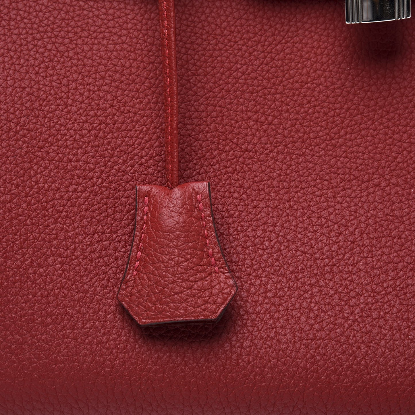 Taurillon Maurice Birkin 30 Rouge Vif