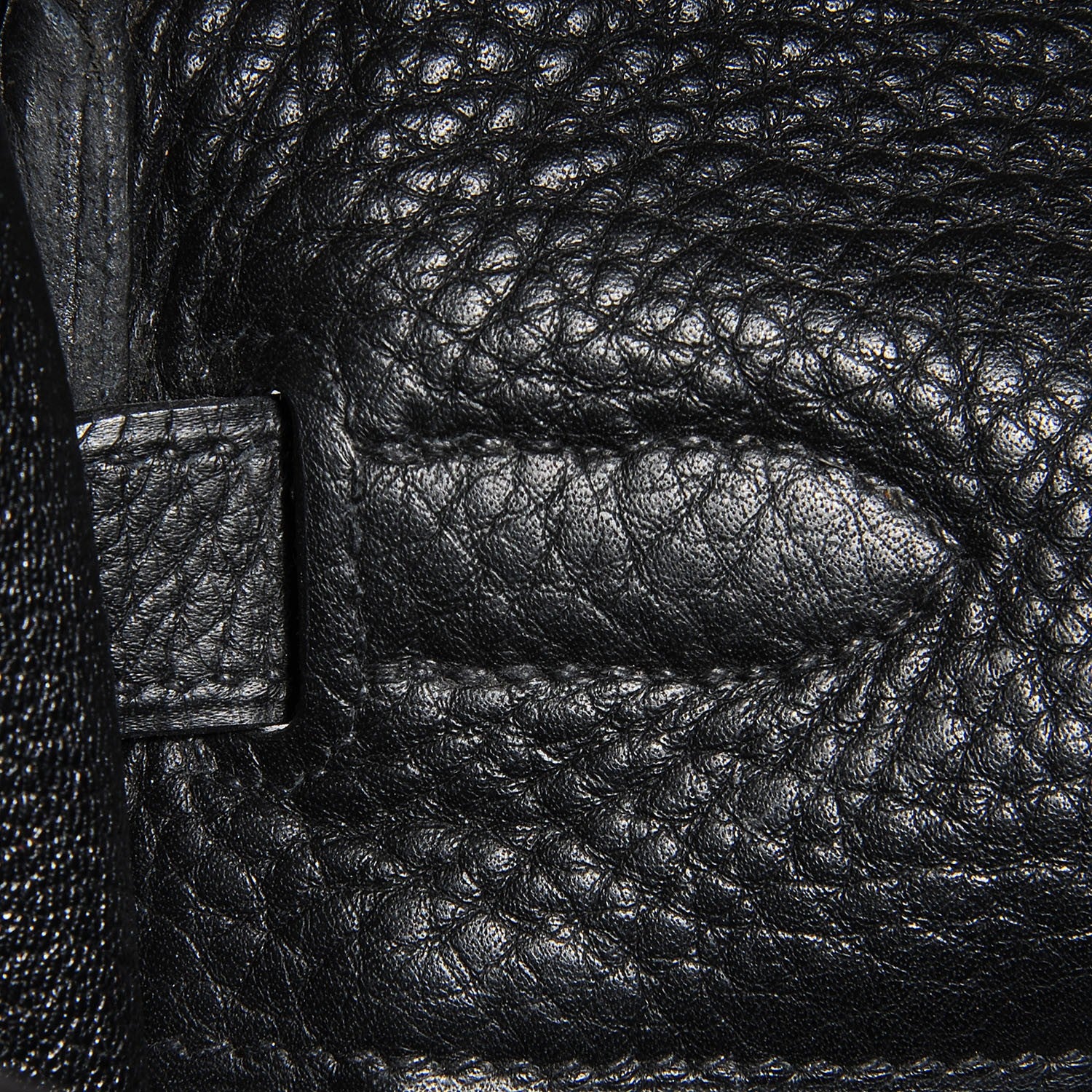 Hermes Taurillon Clemence Kelly Retourne 35 Black 6 of 27