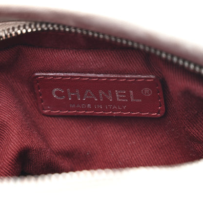 Chanel Metallic Calfskin Quilted Baluchon Silver 6 of 11