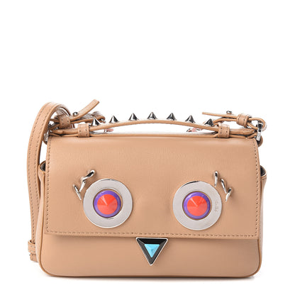 Fendi Vitello Dolce Hypnoteyes Micro Double Baguette Cuoio Bubblegum Multicolor 1 of 9