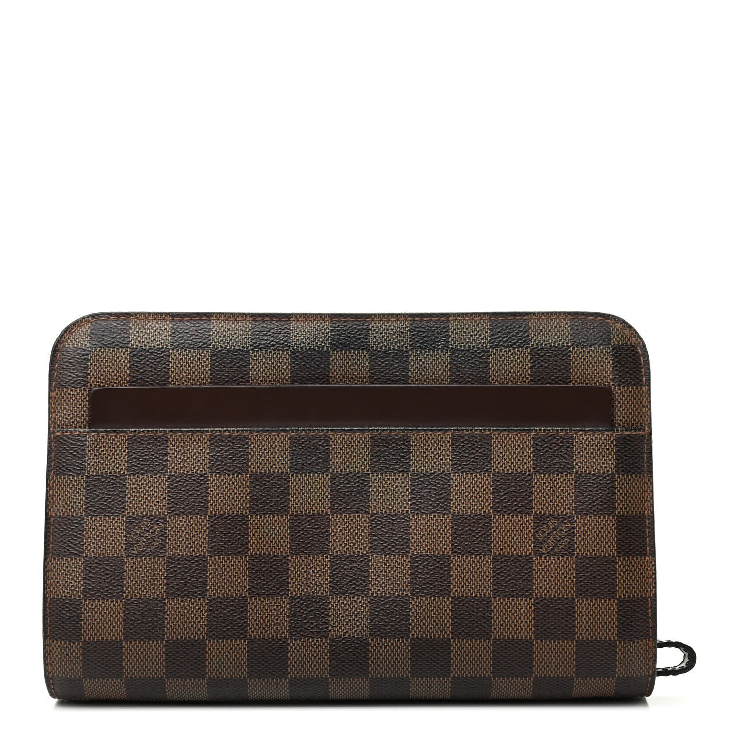 Louis Vuitton Damier Ebene Pochette Saint Louis Clutch 1 of 8