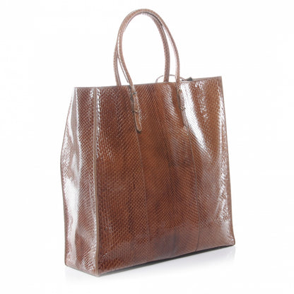 Balenciaga Elaphe Papier Ledger Tote 3 of 7