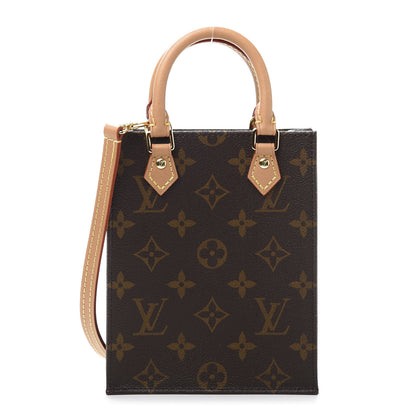 Louis Vuitton Monogram Petit Sac Plat 1 of 10