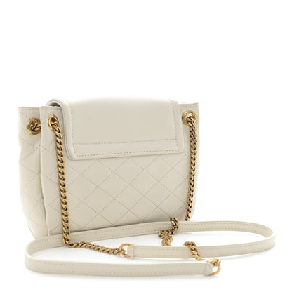 Saint Laurent Lambskin Quilted Monogram Mini Nolita Blanc Vintage 3 of 12