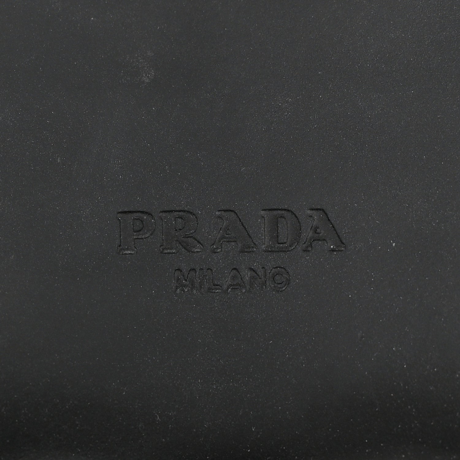 Prada Spazzolato Metal Triangle Logo 50mm Loafers 41 Black 6 of 8