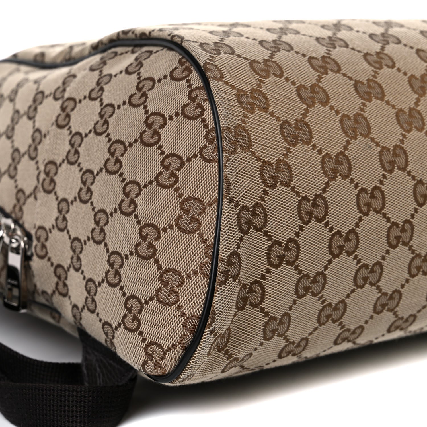 Gucci Monogram Travel Backpack Dark Brown 9 of 14