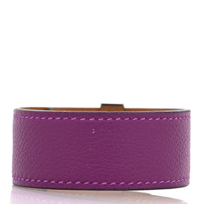Hermes Evercolor Collier de Chien CDC Bracelet T2 Anemone 3 of 5