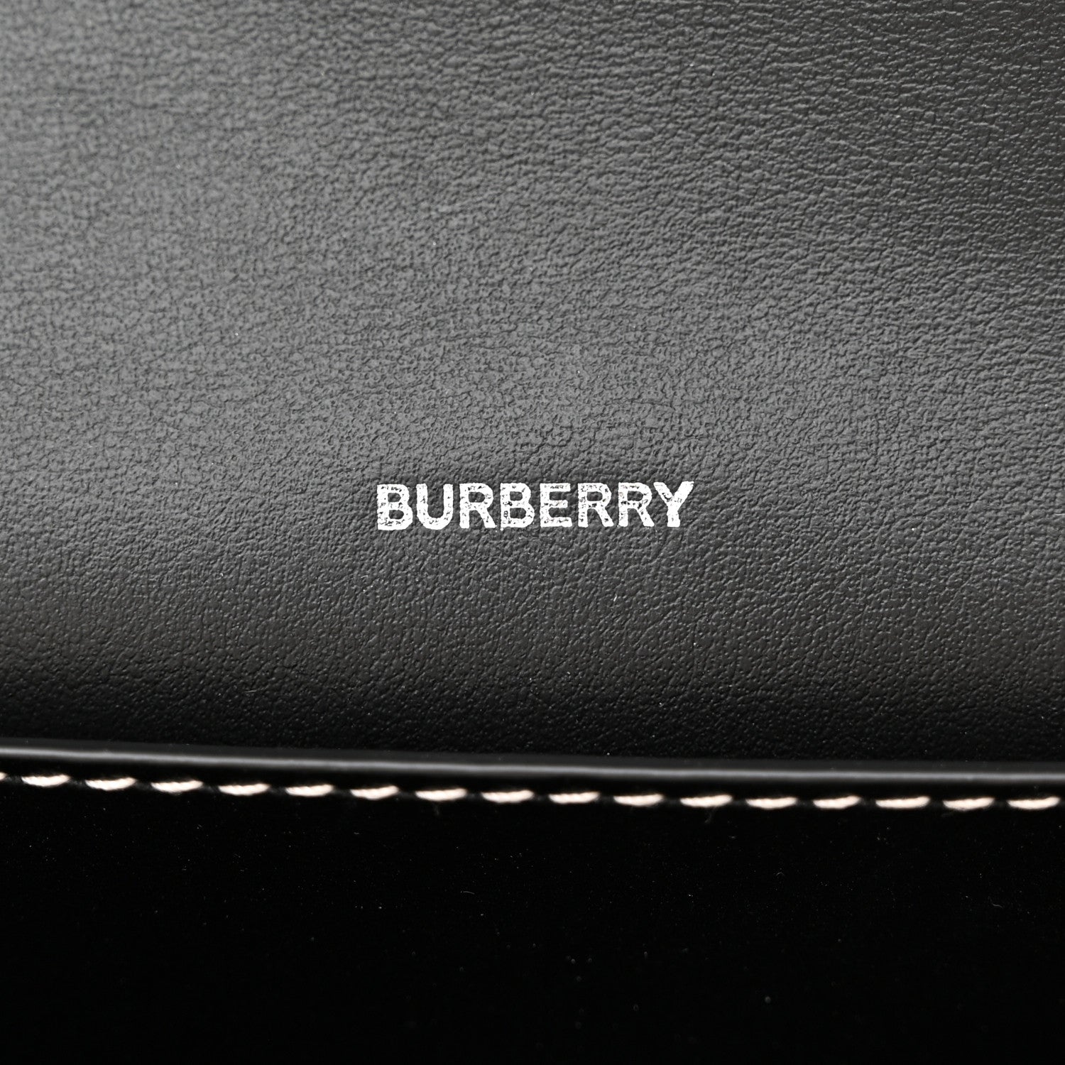 Burberry E-Canvas Vintage Check Hampshire Crossbody Black 6 of 10