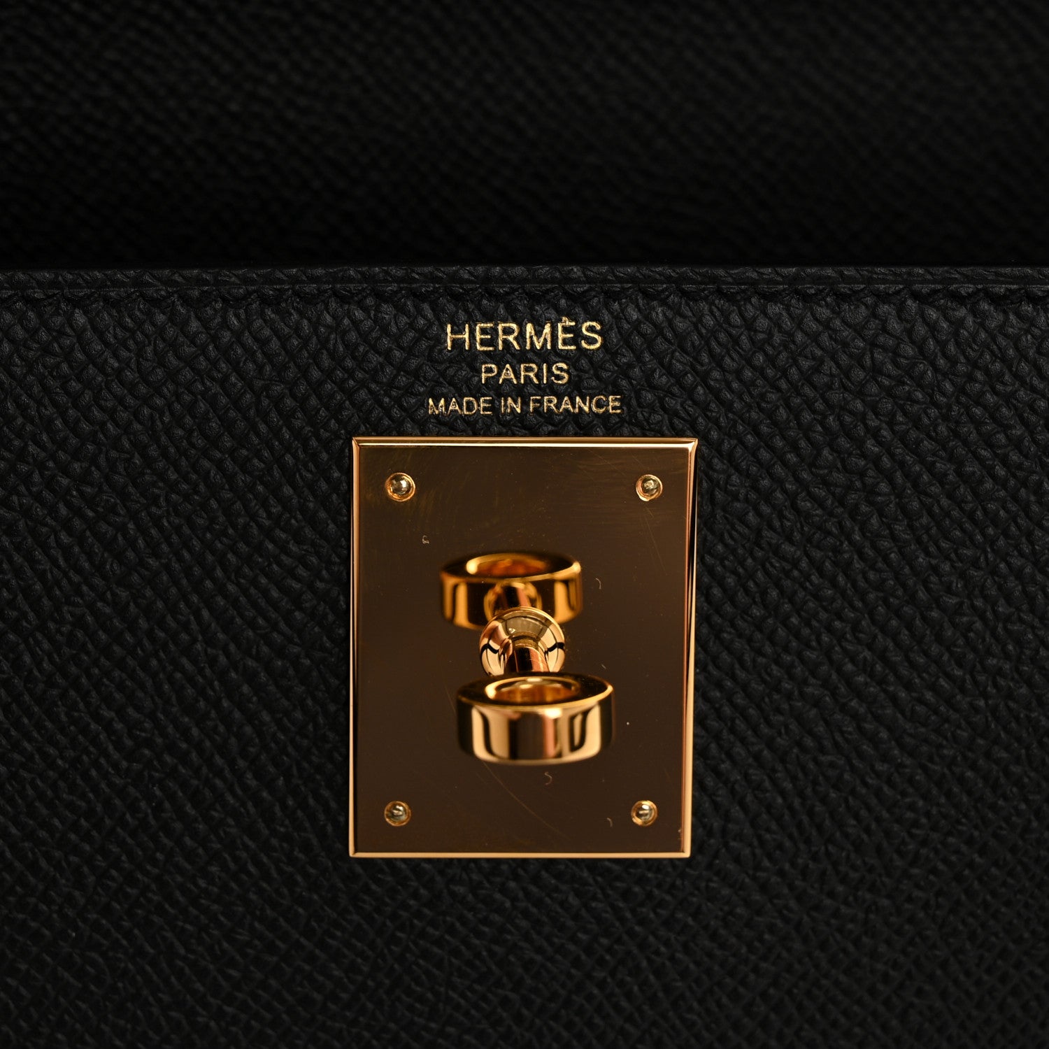 Hermes Epsom Kelly Sellier 28 Black 6 of 13