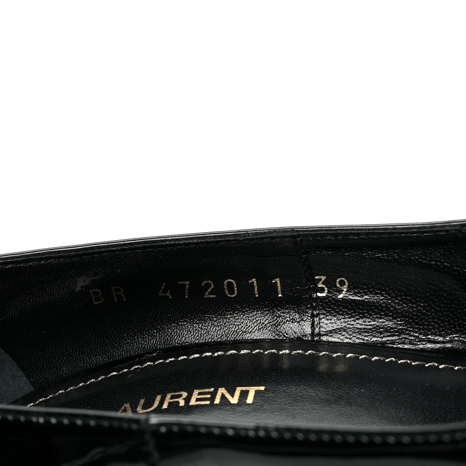 Saint Laurent Patent Opyum 110 Pumps 39 Black 8 of 8