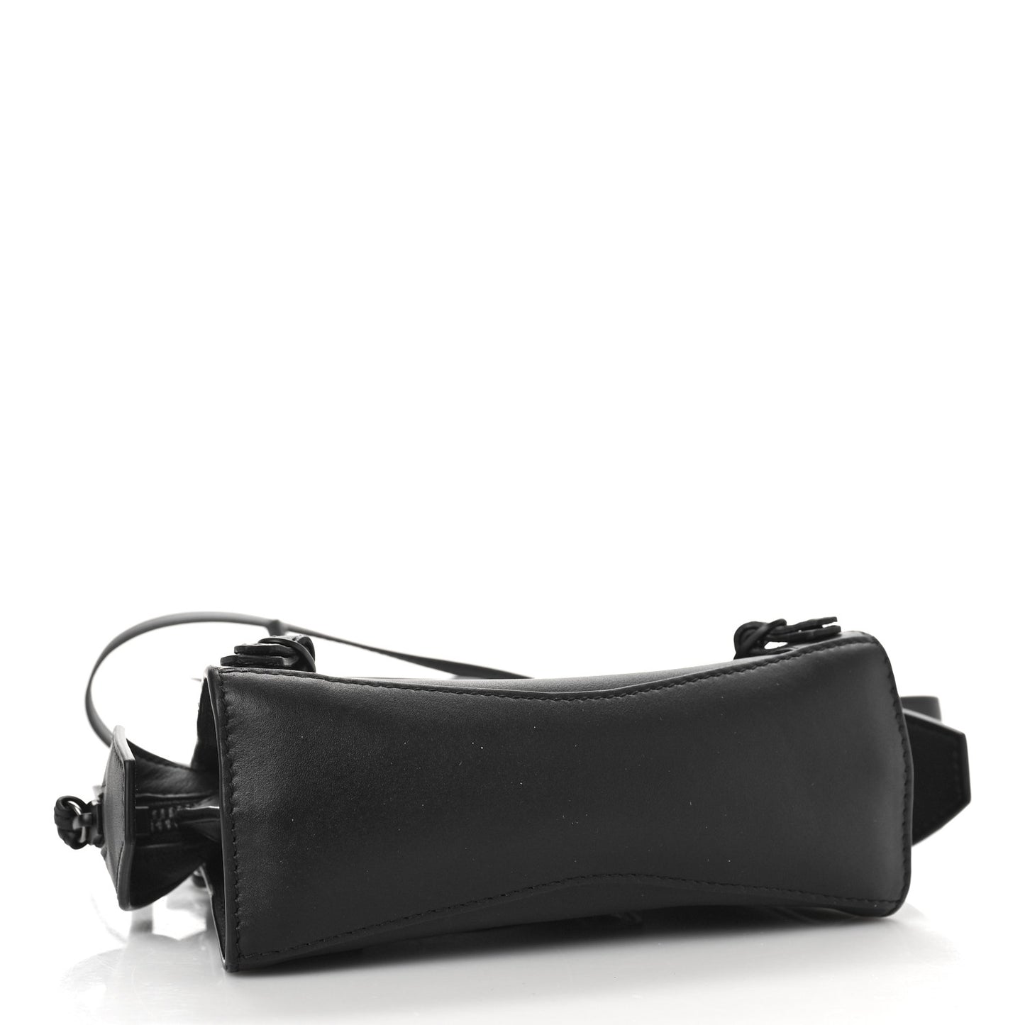 Smooth Calfskin Neo Classic Black Hardware Nano City Crossbody Black
