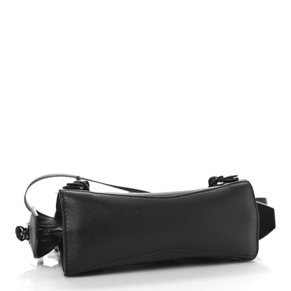 Balenciaga Smooth Calfskin Neo Classic Black Hardware Nano City Crossbody Black 4 of 9