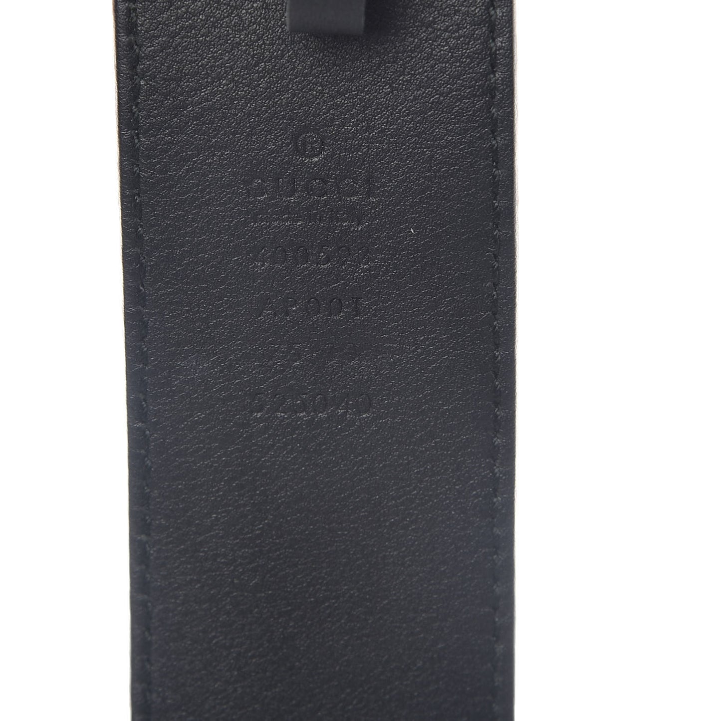 Calfskin Double G 40mm Belt 75 30 Black