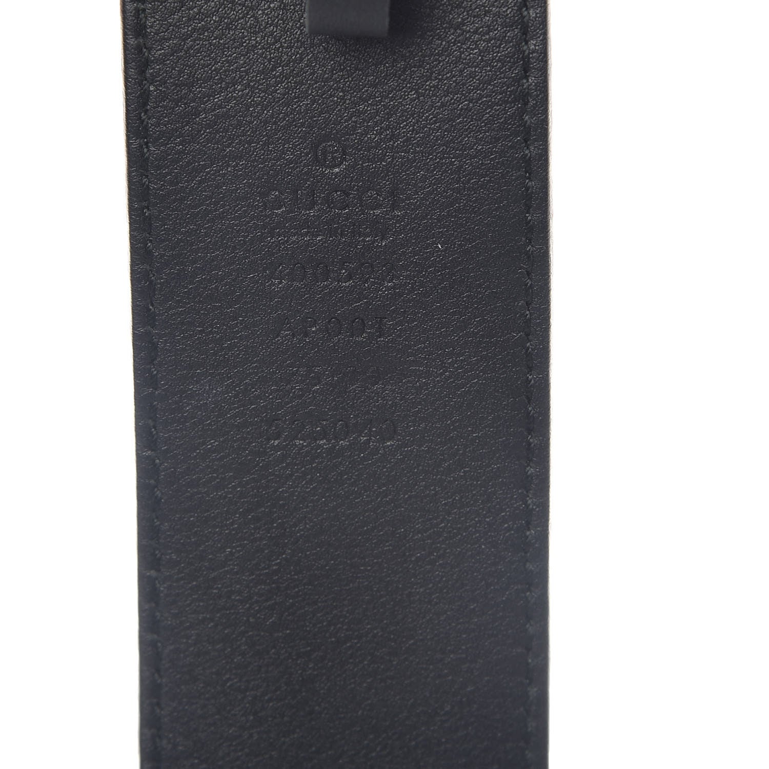 Gucci Calfskin Double G 40mm Belt 75 30 Black 4 of 8