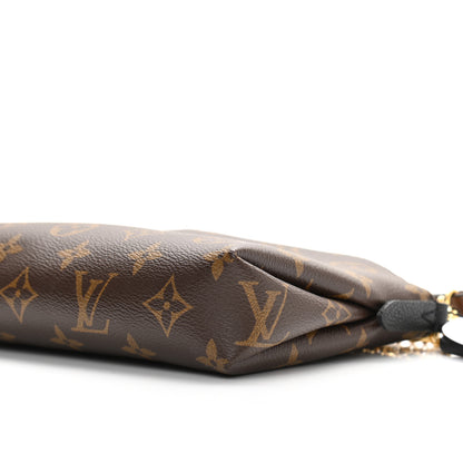 Louis Vuitton Monogram Pallas Clutch Black 10 of 11