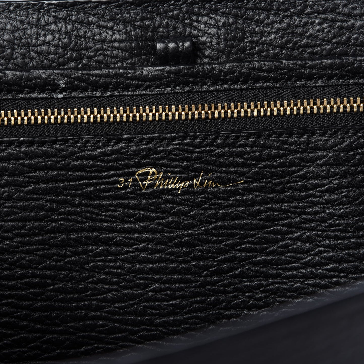 Textured Calfskin Medium Pashli Satchel Black