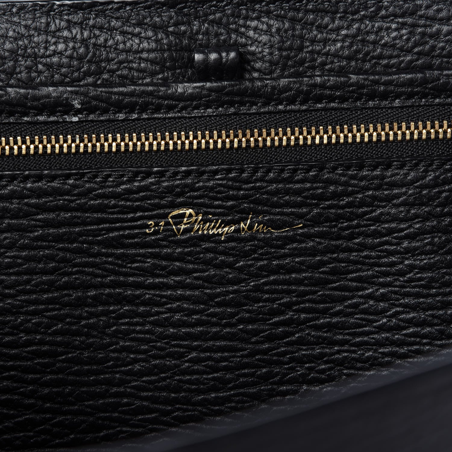 3.1 Phillip Lim Textured Calfskin Medium Pashli Satchel Black 8 of 9