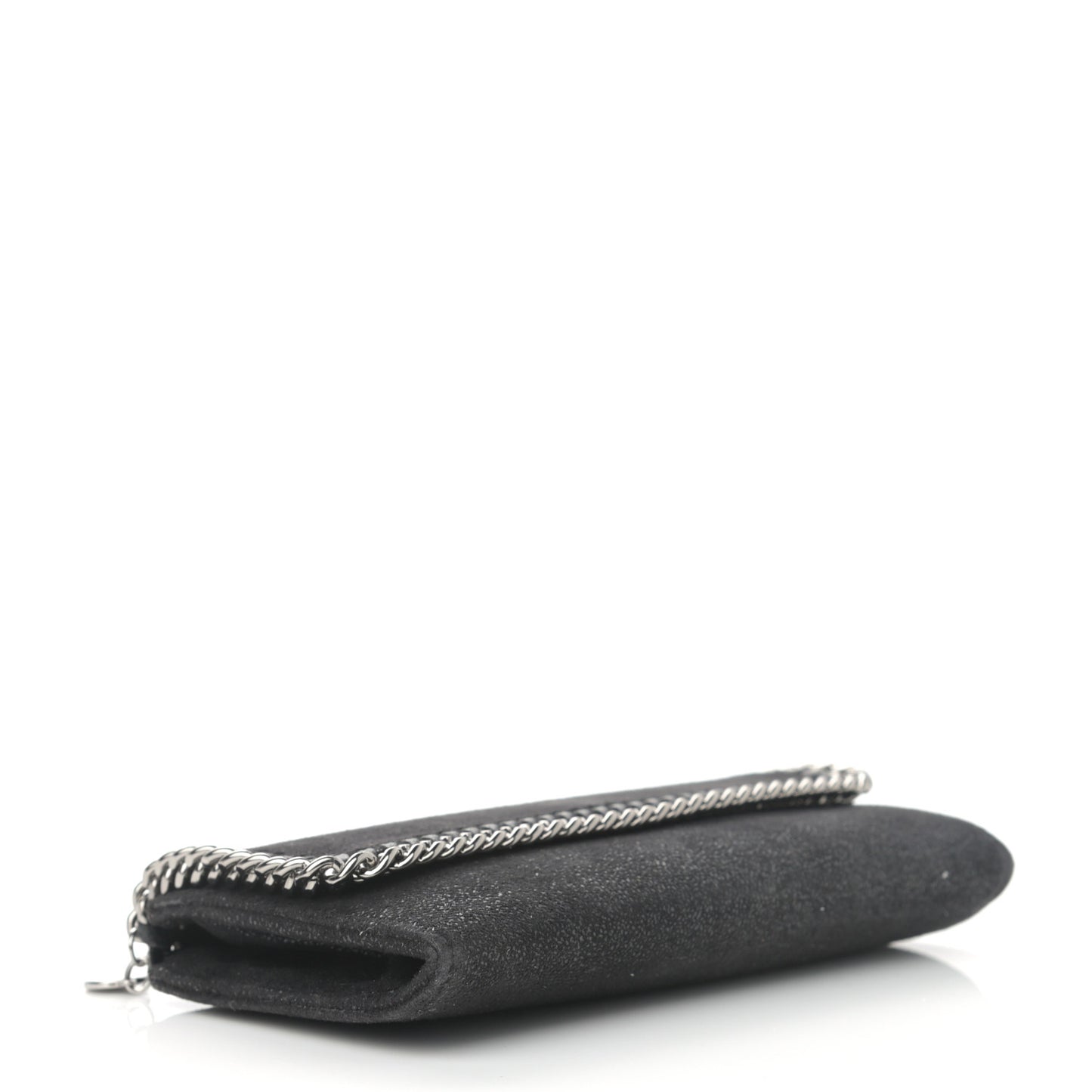 Shaggy Deer Falabella Flap Wallet Black