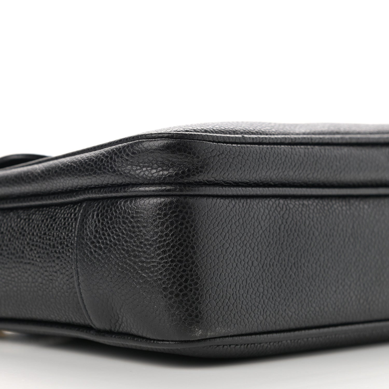 Chanel Caviar Flap Shoulder Bag Black 10 of 12