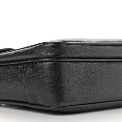 Chanel Caviar Flap Shoulder Bag Black 10 of 12
