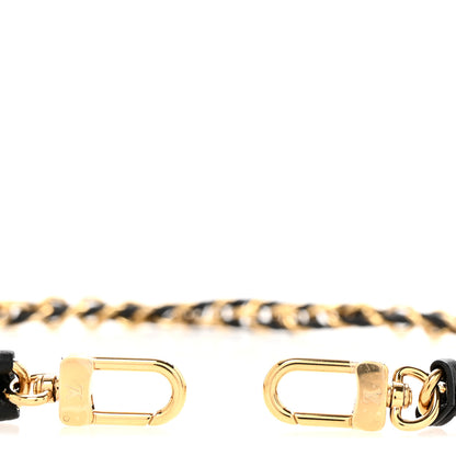Louis Vuitton Calfskin Multi Pochette Chain Shoulder Strap Black Gold 3 of 4
