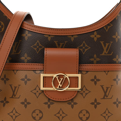 Louis Vuitton Reverse Monogram Dauphine Hobo PM 8 of 10