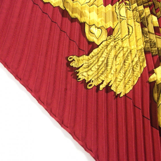 Silk Plisse Le Mors A La Conetable Scarf