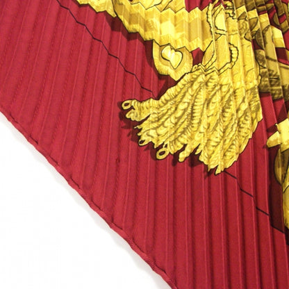 Hermes Silk Plisse Le Mors A La Conetable Scarf 6 of 7