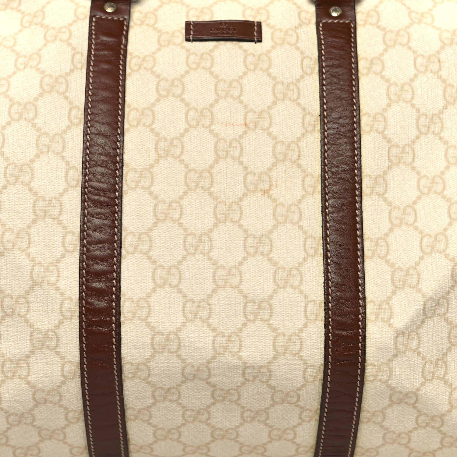 Gucci GG Plus Monogram Large Joy Boston Tan 8 of 14