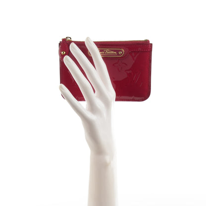 Louis Vuitton Vernis Key Pouch Rose Indien 2 of 7