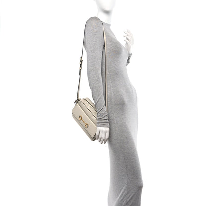 Gucci Azalea Calfskin Small Horsebit 1955 Shoulder Bag Mystic White 2 of 11