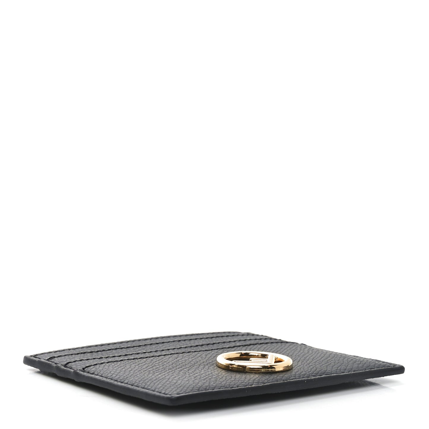 Vitello Cruise FF Diamonds Card Holder Black