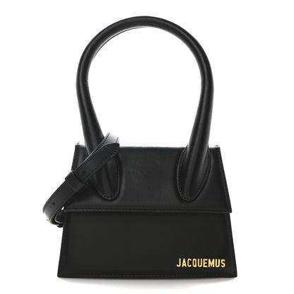 Jacquemus Smooth Calfskin Le Chiquito Moyen Black 1 of 9