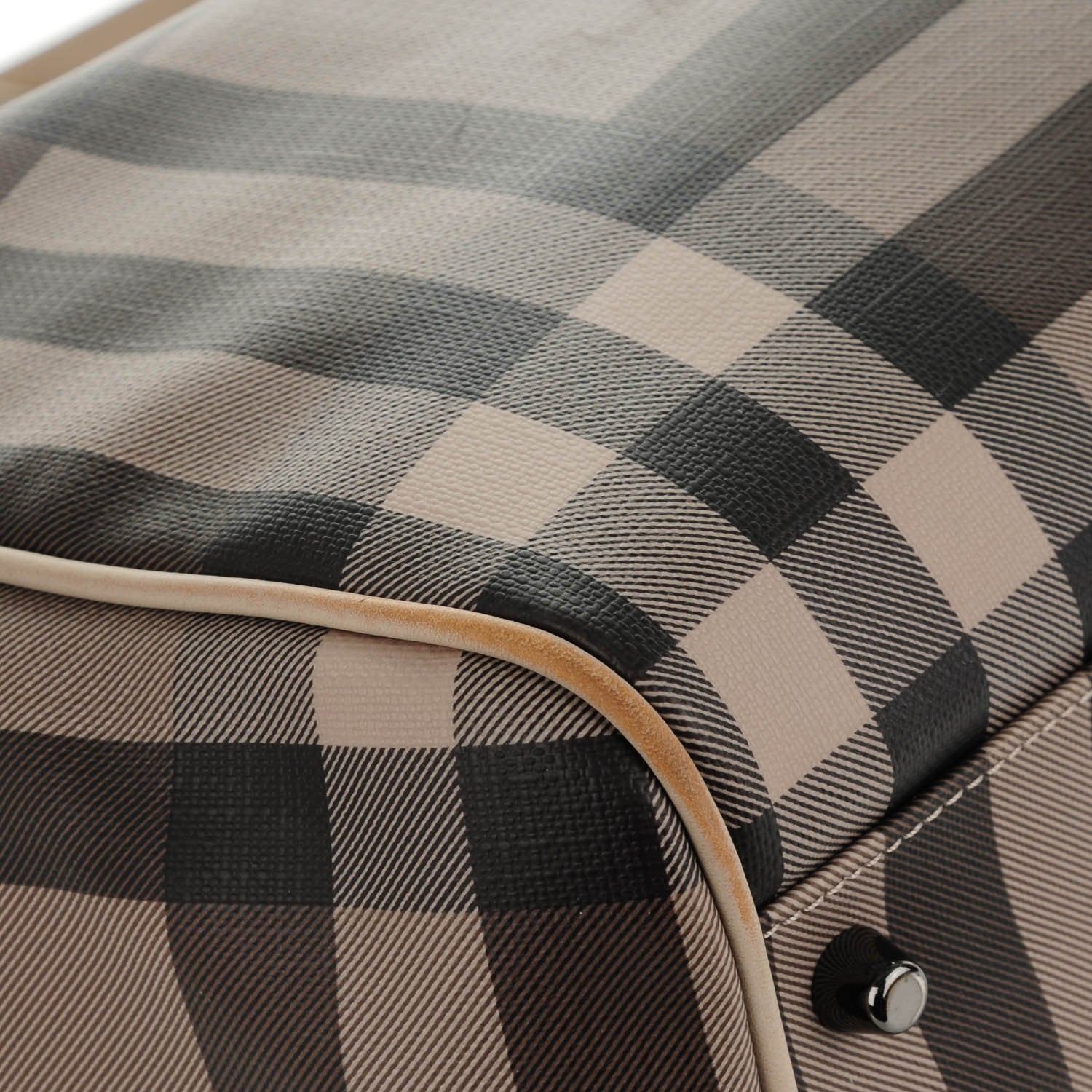 Burberry Smoked Check Small Canterbury Tote Trench 5 of 10
