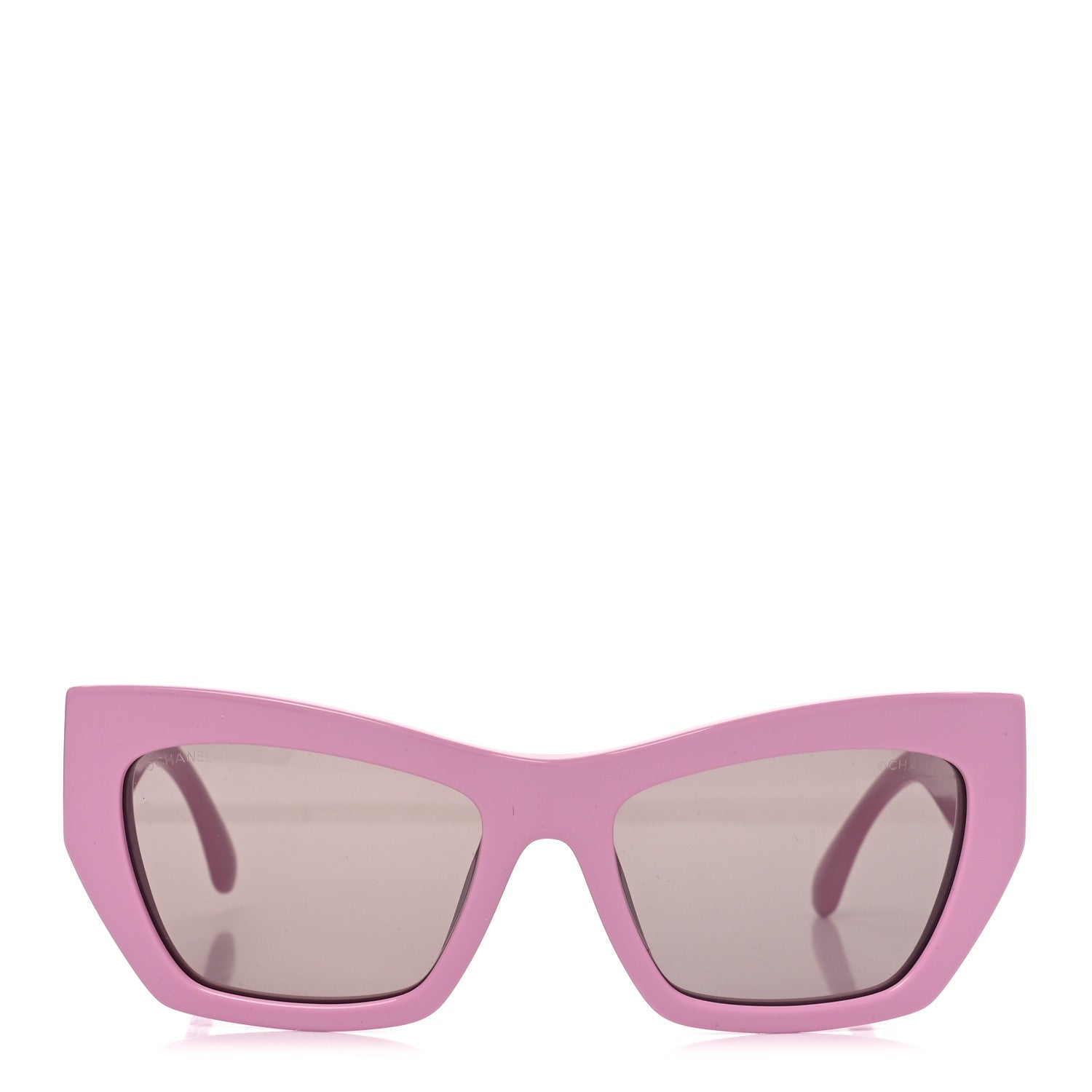 Chanel Acetate Cat Eye Sunglasses 5527 Pink 2 of 7