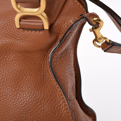 Chloe Calfskin Medium Marcie Satchel Tan 13 of 13